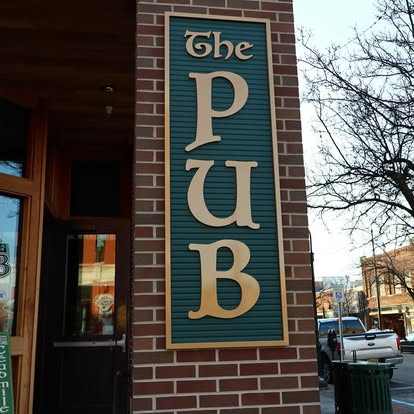The Pub exterior sign at an NSI-owned hospitality venue